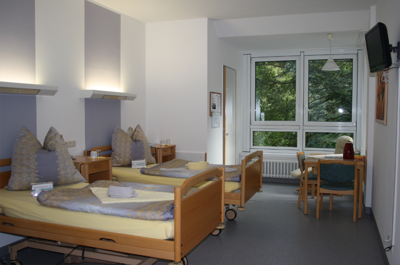 Privatzimmer in der Maximilians-Augenklinik in Nürnberg